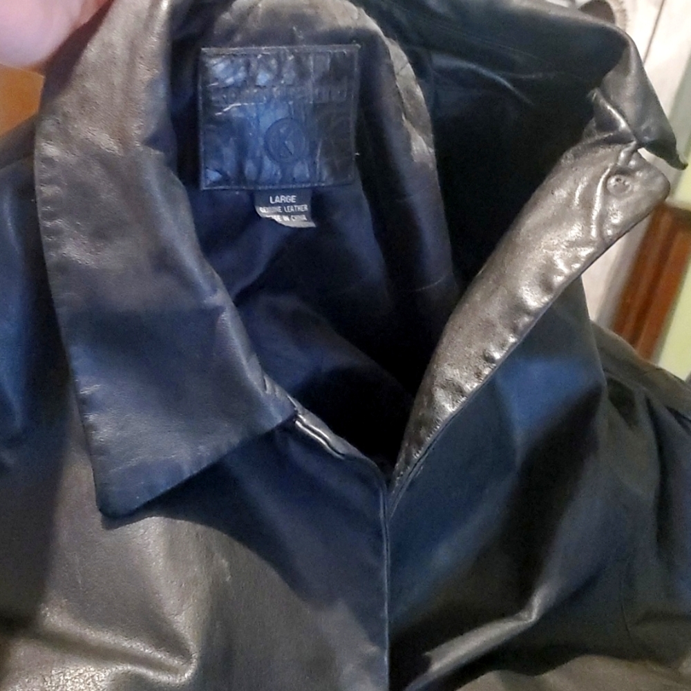 Leather jacket